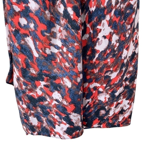 Rachel Rachel Roy V- Neck Sleeveless Lined Multicolored Multiprint Dress S - Picture 12 of 16